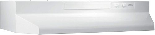Broan-NuTone F404211 Convertible Range Hood Insert with Light, Exhaust Fan for Under Cabinet, 6.5 Sones, 160 CFM, White-on-White, 42" - Appears New   - Lot 858