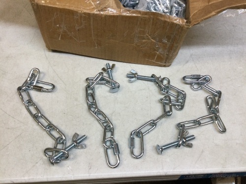 Case of ACU Supply 4 pc Hanging Chain Kits, Unknown Quantity - Appears New  - Lot 865