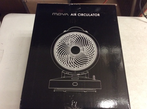 Mova Air Circulator Fan - Appears New, Untested - Lot 871