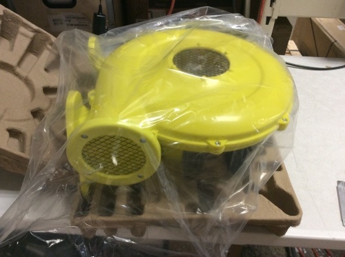 Replacement Air Blower for Inflatables, 115V, 450W - Appears New, Tested/Works - Lot 876