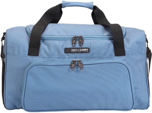 Lot of (5) SimpleCarry Duffle Bags, Light Blue - Appear New  - Lot 880