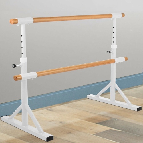 VEVOR Ballet Bar 5ft Double Stretching Dance Bar, Capacity 330 LBS - Appears New  - Lot 1007