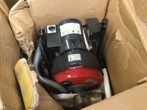 Lot of (2) Electric Drain Snake Cleaners. Unknown Condition E-Commerce Return. Untested Units for Repair or Parts - Lot 1021