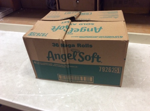 Angel Soft Toilet Paper, 36 Mega Rolls - New - Lot 1045