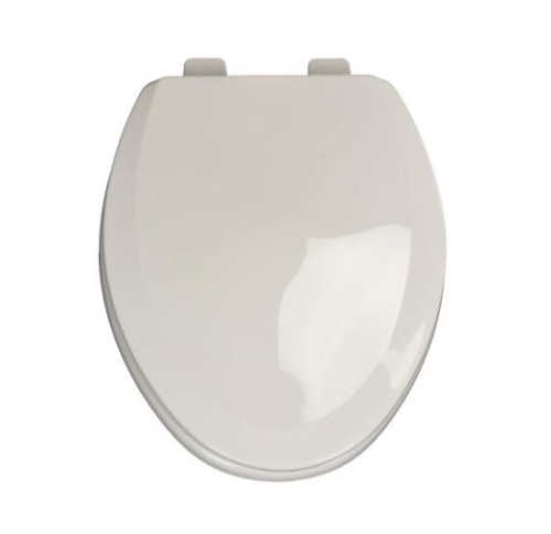 Centoco Elongated Closed Front Toilet Seat, White - Appears New  - Lot 1058