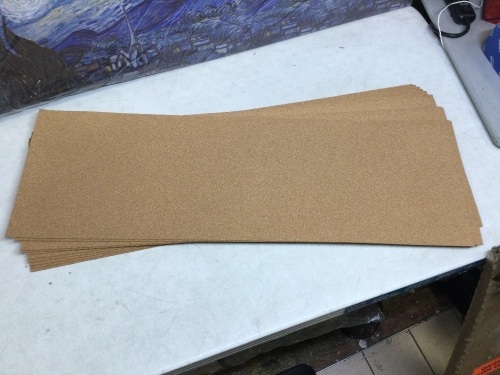 Cleverbrand Cork Sheets: 12" x 36" x 1/8", 10 pcs - Appear New - Lot 1082