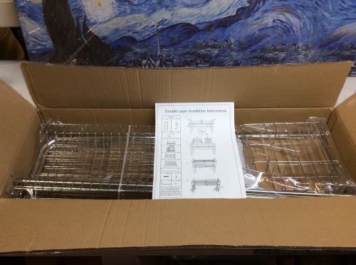 BENEECA Over the Sink Dish Drying Rack Silver - Appears New  - Lot 1097