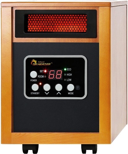 Dr Infrared Heater Portable Space Heater 1500W - Appears New, Untested - Lot 1098a
