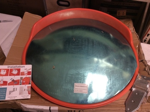 Convex Safety Mirror - Appears New  - Lot 1115