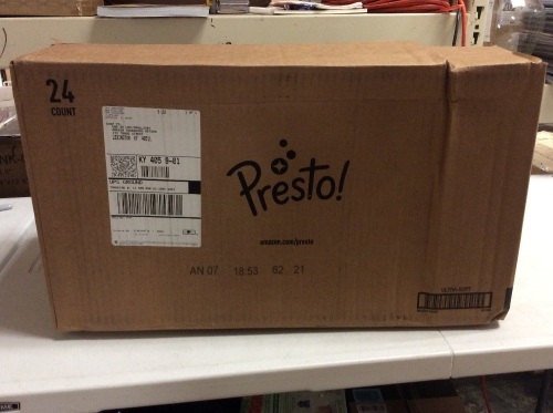 Presto! Ultra Soft Toilet Paper, 24 Rolls - New - Lot 1125