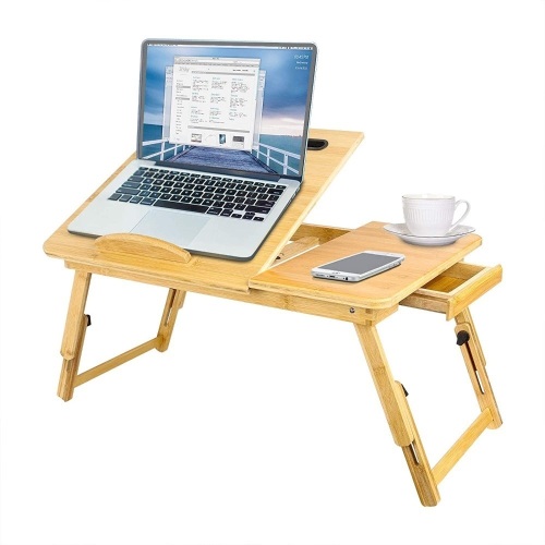 TAEERY Foldable Bamboo Lap Desk - Appears New   - Lot 1132