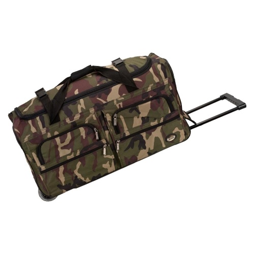 Rockland 30" Rolling Duffel Bag, Camo - E-Comm Return, Appears New  - Lot 1138