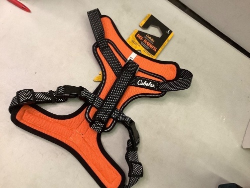 Reflective Dog Harness, Large, Appears New