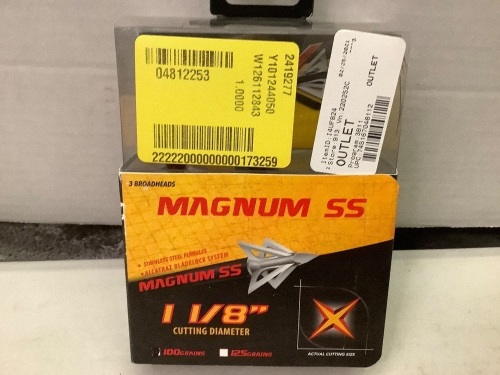 Magnum SS Broadheads, Appears New