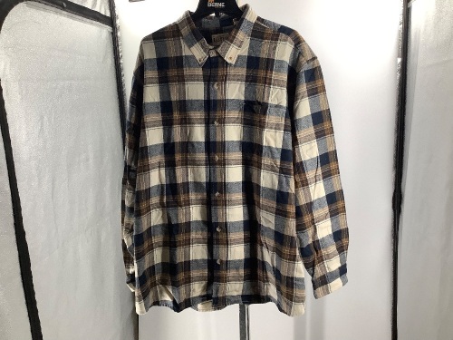 RedHead, 2Xl Mens Plaid Button Up, Appears New  - Lot 289