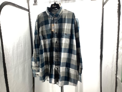 Redhead, Blue raven Button up, 2XL, Appears New 
