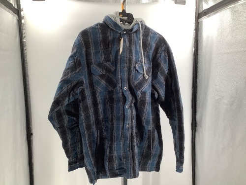 Red Head Men's Insulated Flannel, Large, Appears New