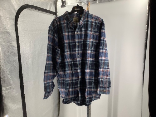 Red Head Men's Flannel, 2XL, Appears New