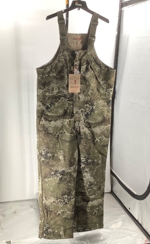 Red Head Silent Hide Men's Bib, Large, Appears New