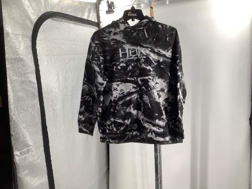Y Huk, Fin Mossy Oak Hoodie, Mens Hoodie, YXL, Appears New - Lot 542