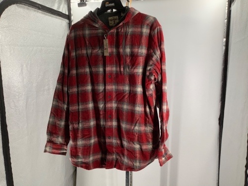RedHead, Red Ombre, Rh Hooded, Large, Appears New 