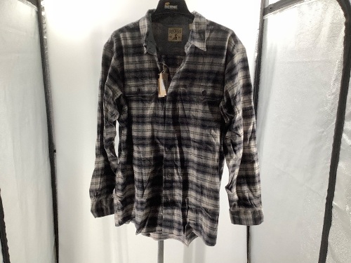 redhead, Charcoal Plaid, Flex Fit, XL, Appears New  - Lot 553