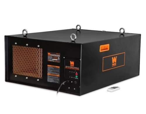 WEN 3417 3-Speed Remote-Controlled Industrial-Strength Air Filtration System - Lot 21