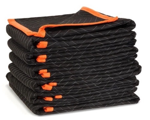 WEN 272406 72-Inch by 40-Inch Heavy Duty Padded Moving Blankets, 6-Pack - Lot 22