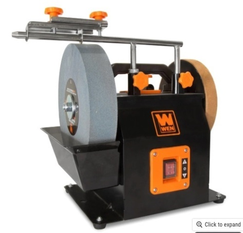 WEN BG4270T 10-Inch Two-Direction Water Cooled Wet/Dry Sharpening System  - Lot 23