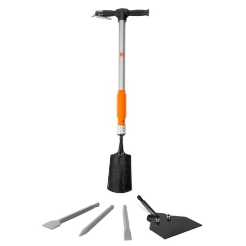 5-in-1 Pneumatic Multi-Function Tool with Scraper, Shovel, and Chisel Attachments - Lot 70