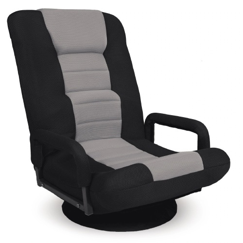 Gaming Floor Chair w/ 360-Degree Swivel, Armrest, Adjustable Backrest - Lot 158