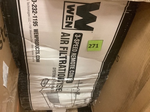3-Speed Remote-Controlled Air Filtration System - Lot 271