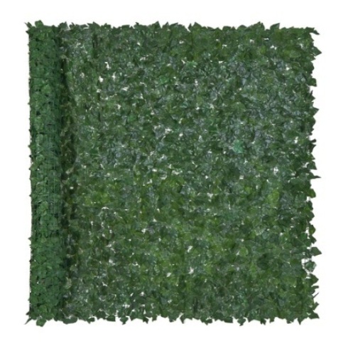 Outdoor Faux Ivy Privacy Screen Fence, 96x72in - Lot 578
