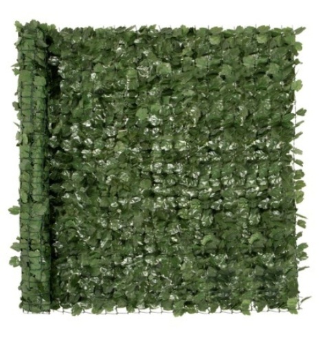 Outdoor Faux Ivy Privacy Screen Fence, 94x59in - Lot 584