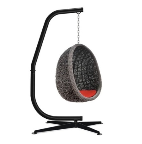 Curved Hanging Hammock C-Stand w/ All-Weather, Steel Frame, Stand Only - Lot 565