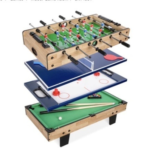 4-in-1 Multi Game Table Set - Lot 556
