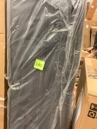 Folding Portable Mattress Topper w/ Plush Foam - 4in - Lot 140
