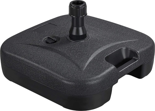 22L Square Patio Umbrella Base for 1.5" Pole - Lot 597