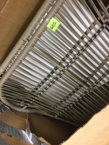 Rope Woven Sectional - Lot 665