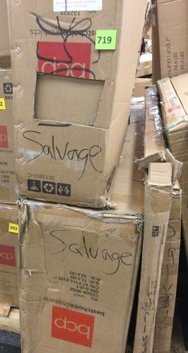 Pallet of Salvage, Presorted Items May Be Broken, Damaged, or Have Missing Pieces - Lot 719