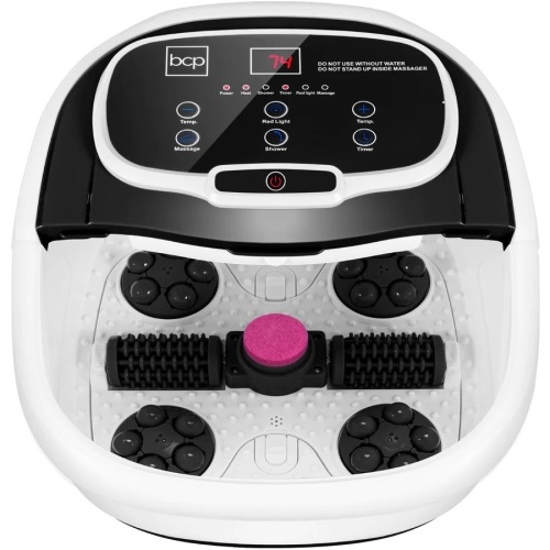 Automatic Heated Shiatsu Massage Foot Bath Spa w/ Pumice Stone - Lot 746