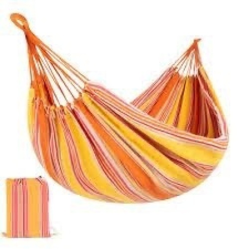 2-Person Brazilian-Style Double Hammock w/ Portable Carrying Bag - Lot 1052