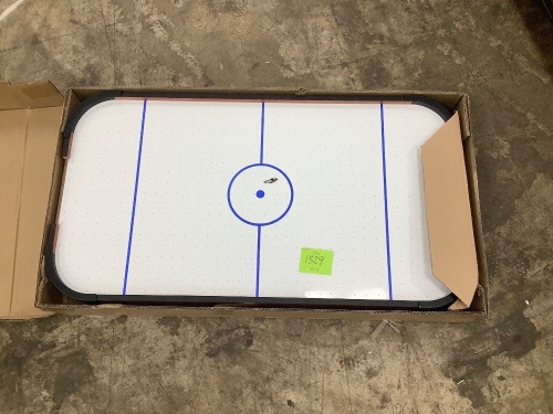 Tabletop Air Hockey Arcade Game Table w/ 2 Pucks, 2 Strikers - 40in - Lot 1329