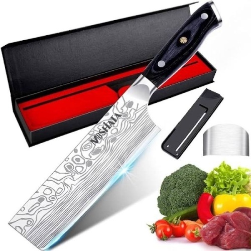 7” Nakiri Chef’s Knife - Lot 214