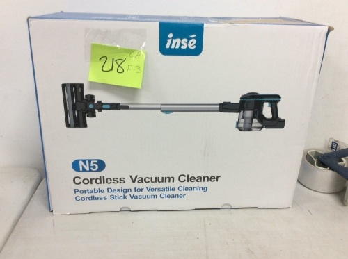 Inse N5 Cordless Vacuum Cleaner - Lot 218
