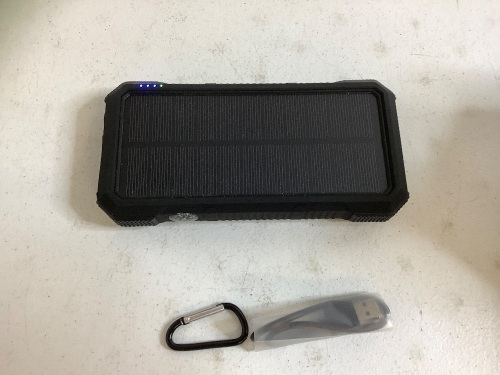 Blavor Solar Power Bank, Powers Up, E-Commerce Return - Lot 166