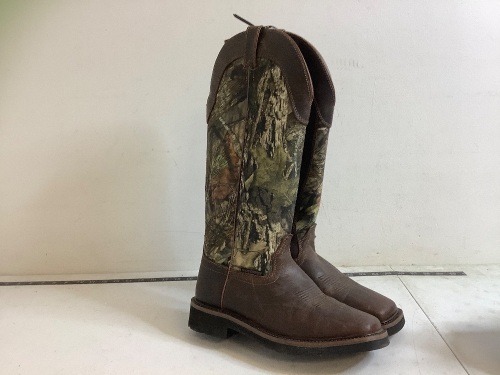 Justin Mens Workboots, 8D, E-Commerce Return - Lot 183