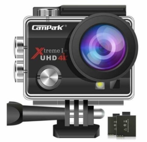 Campark ACT74 16MP Action Camera, Untested, E-Commerce Return - Lot 233