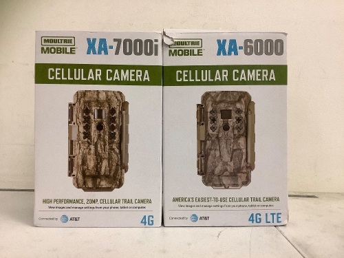 Lot of (2) Moultrie Trail Cameras, Untested, E-Commerce Return - Lot 258