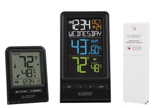 La Crosse Wireless Weather Station Combo Pack, Untested, E-Commerce Return - Lot 278